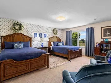 The Dogwood guest room at L & D Farms in Ooltewah, TN